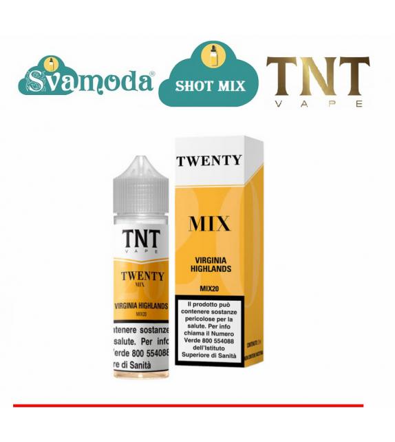 TNT VAPE TWENTY MIX VIRGINIA HIGHLANDS SHOT MIX 20ML