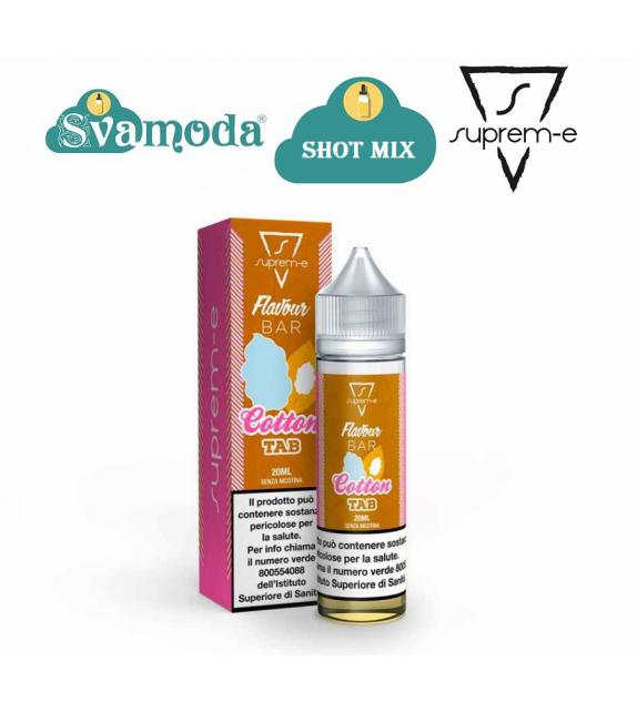 SUPREM-E FLAVOUR BAR COTTON TAB SHOT MIX 20ML