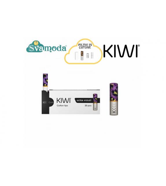 KIWI VAPOR COTTON TIPS ULTRA VIOLET (20 Pz)
