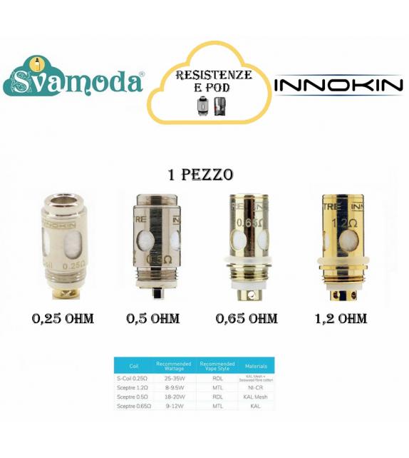 INNOKIN S COIL RESISTENZA SINGOLA