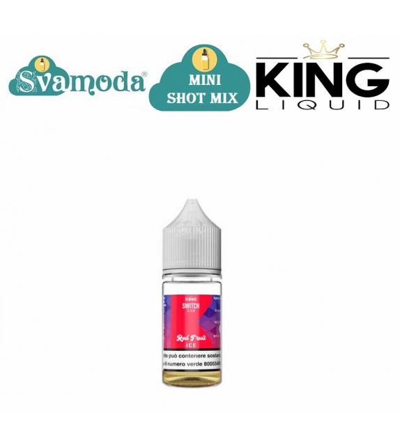 KING LIQUID SWITCH BAR RED FRUIT ICE MINI SHOT MIX 10ML