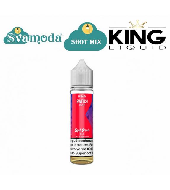 KING LIQUID SWITCH BAR RED FRUIT ICE SHOT MIX 20ML