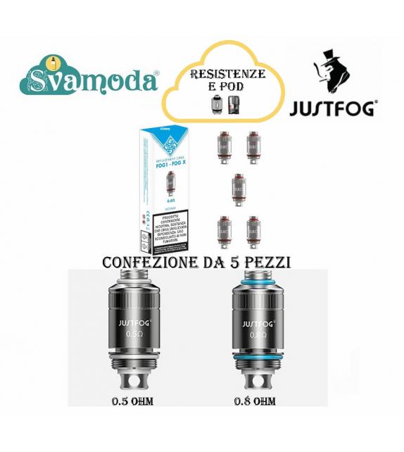 JUSTFOG FOG 1 RESISTENZA CONFEZIONE 5PZ