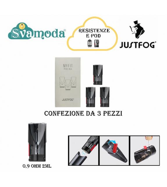 JUSTFOG MYFIT POD CONFEZIONE 3PZ