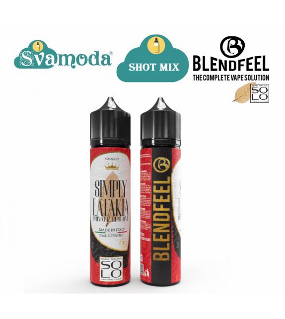 BLENDFEEL SOLO PRIVATE RESERVE SIMPLY LATAKIA SHOT MIX 20ML