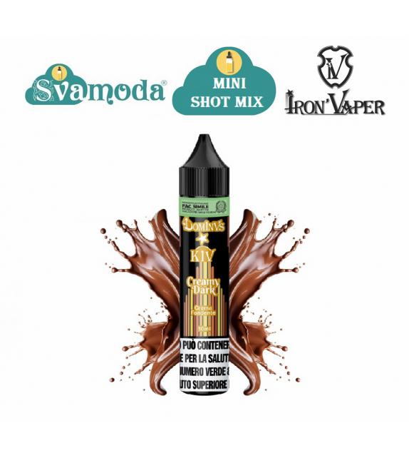 IRON VAPER DOMINUS KIV CREAMY DARK MINI SHOT MIX 10ML +20