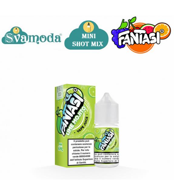 FANTASI ICE LIME MOJITO MINI SHOT MIX 10ML