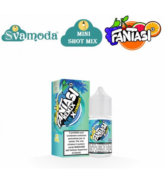 FANTASI REMIX BLUE RASPBERRY X LEMONADE MINI SHOT MIX 10ML