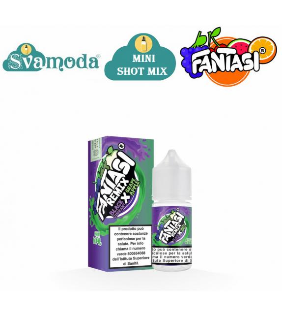 FANTASI REMIX BLACK CURRANT X GRAPE APPLE MINI SHOT MIX 10ML