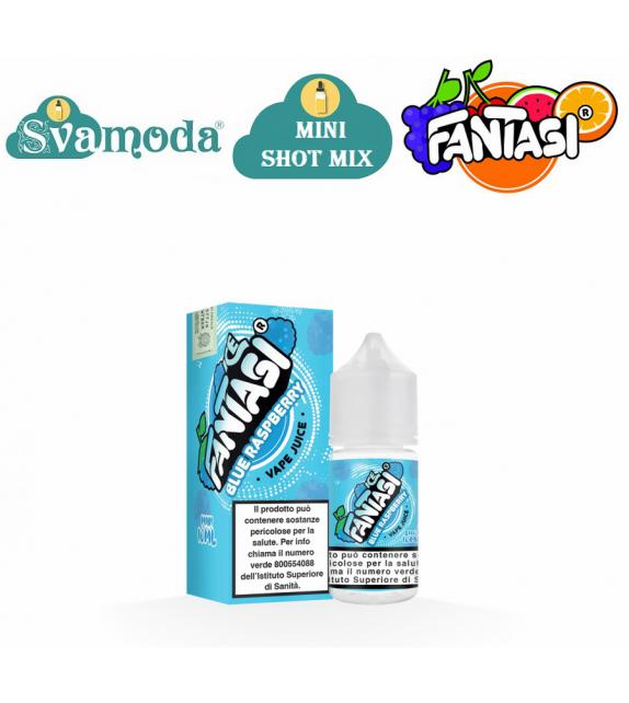 FANTASI ICE BLUE RASPBERRY MINI SHOT MIX 10ML