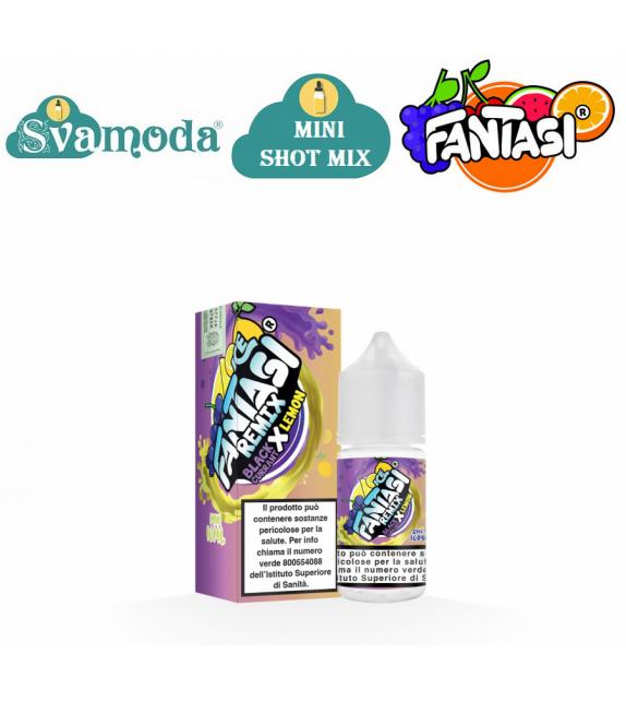 FANTASI REMIX BLACKCURRANT X LEMON MINI SHOT MIX 10ML