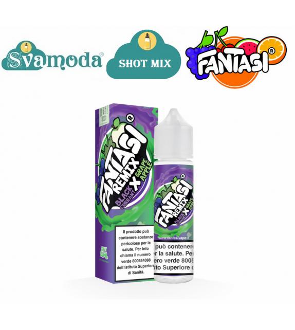 FANTASI REMIX BLACK CURRANT X GRAPE APPLE SHOT MIX 20ML