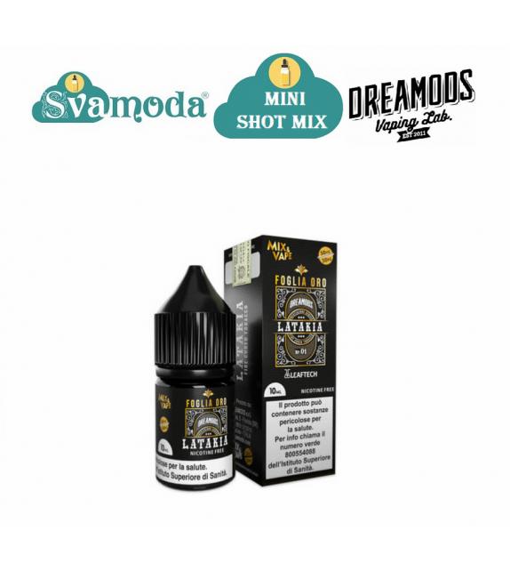 DREAMODS LATAKIA FOGLIA ORO N.01 MINI SHOT MIX 10ML