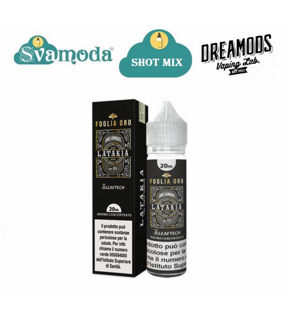DREAMODS LATAKIA FOGLIA ORO SHOT MIX 20ML