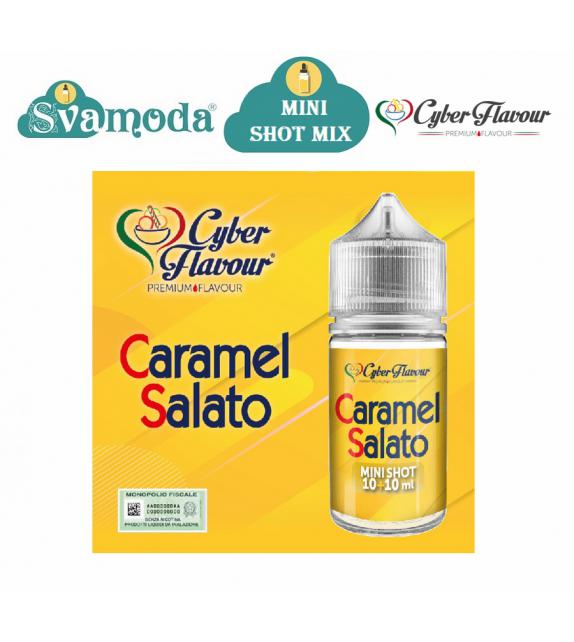 CYBER FLAVOUR CARAMEL SALATO MINI SHOT MIX 10ML