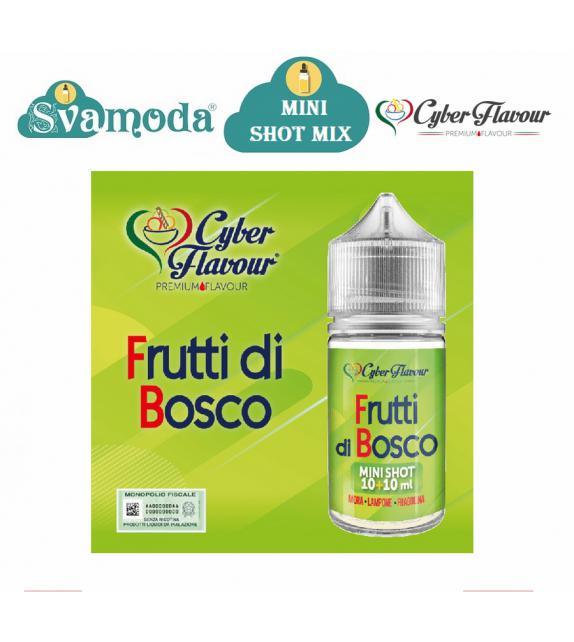 CYBER FLAVOUR FRUTTI DI BOSCO MINI SHOT MIX 10ML