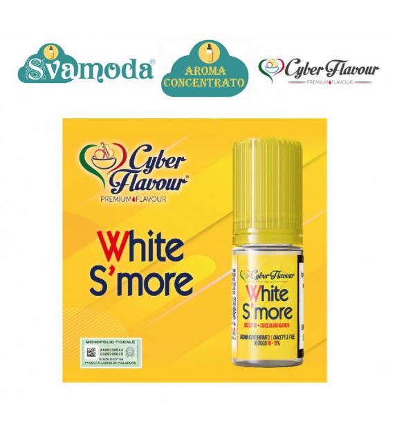 CYBER FLAVOUR WHITE S'MORE AROMA CONCENTRATO 10ML