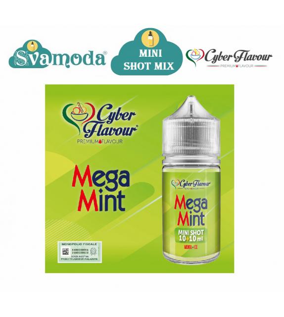 CYBER FLAVOUR MEGA MINT MINI SHOT MIX 10ML