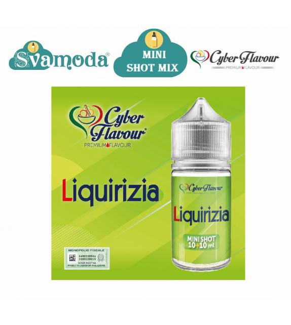 CYBER FLAVOUR LIQUIRIZIA MINI SHOT MIX 10ML