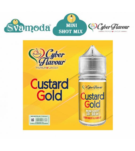 CYBER FLAVOUR CUSTARD GOLD MINI SHOT MIX 10ML