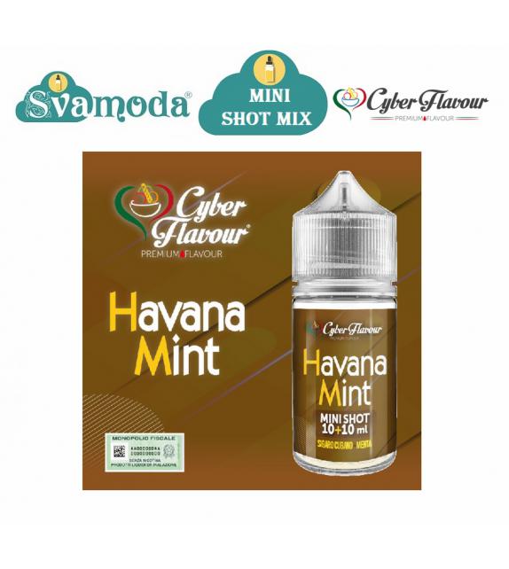 CYBER FLAVOUR HAVANA MINT MINI SHOT MIX 10ML
