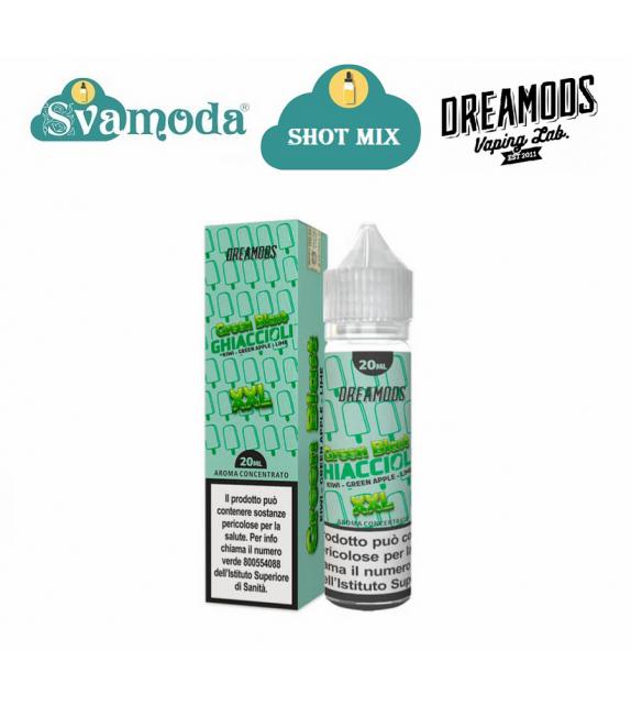 DREAMODS GREEN BLAST XXL I GHIACCIOLI SHOT MIX 20ML