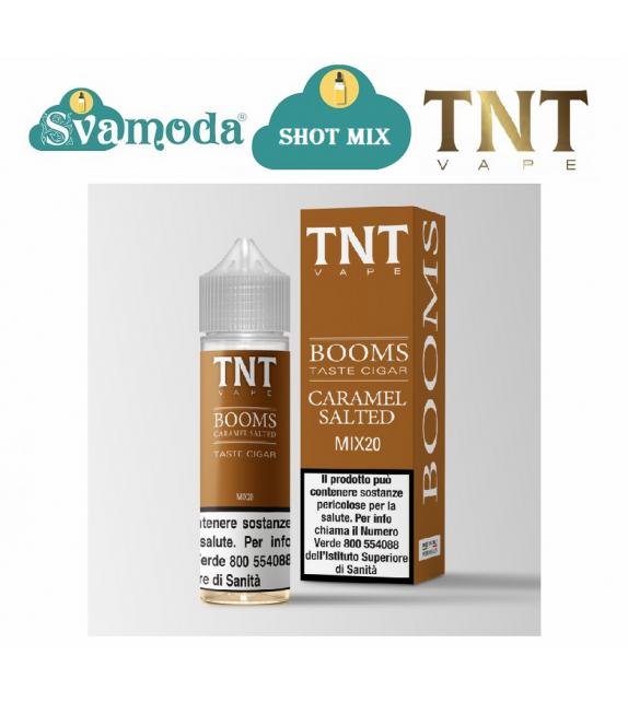 TNT VAPE BOOMS CARAMEL SALTED SHOT MIX 20ML
