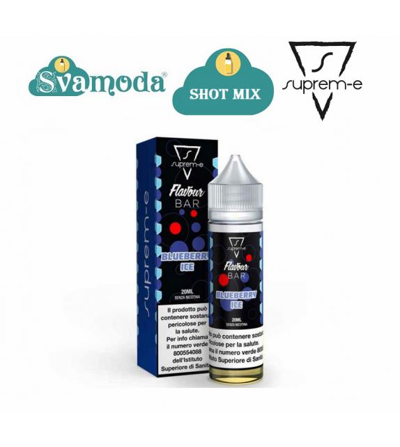 SUPREM-E FLAVOUR BAR BLUEBERRY ICE SHOT MIX 20ML