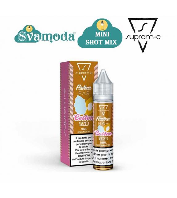 SUPREM-E FLAVOUR BAR COTTON TAB MINI SHOT MIX 10ML