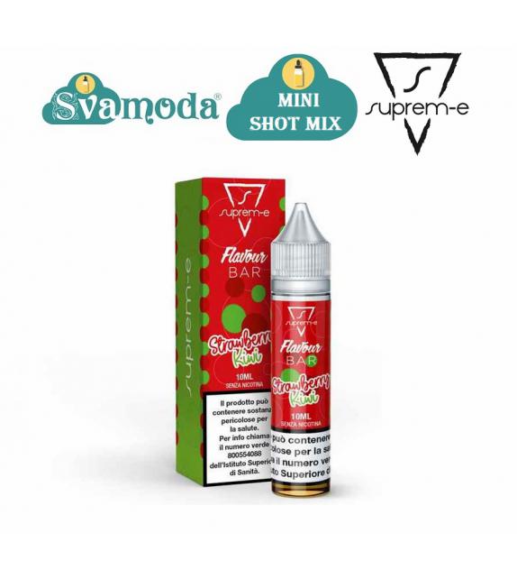 SUPREM-E FLAVOUR BAR STRAWBERRY KIWI MINI SHOT MIX 10ML