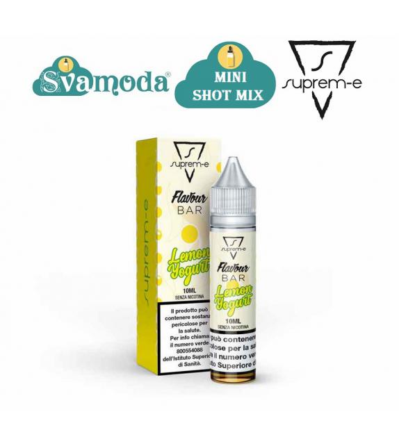 SUPREM-E FLAVOUR BAR LEMON YOGURT MINI SHOT MIX 10ML