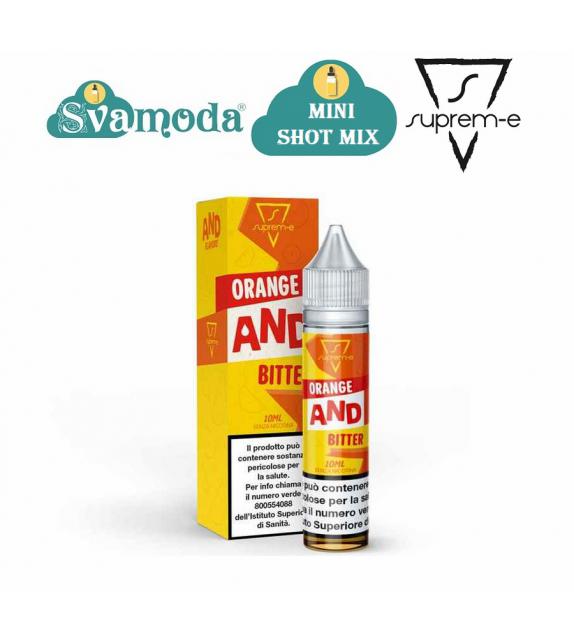 SUPREM-E AND FLAVORS ORANGE AND BITTER MINI SHOT MIX 10ML