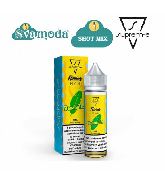 SUPREM-E FLAVOUR BAR BANANA ICE SHOT MIX 20ML