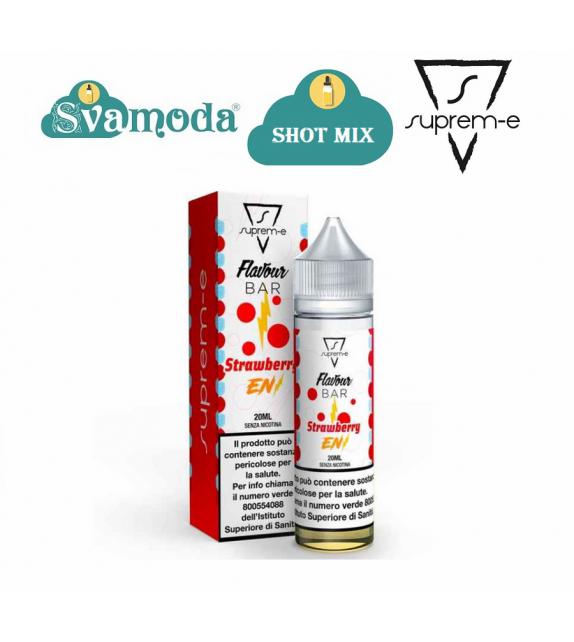 SUPREM-E FLAVOUR BAR STRAWBERRY ENERGY SHOT MIX 20ML