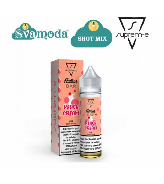 SUPREM-E FLAVOUR BAR PEACH CREAM SHOT MIX 20ML