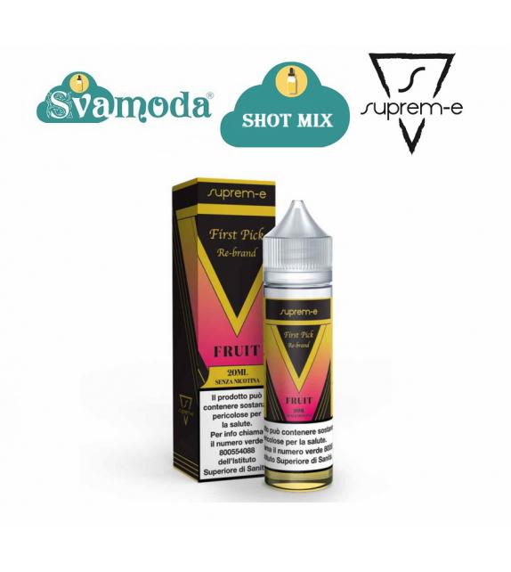 SUPREM-E FIRST PICK RE-BRAND FRUIT SHOT MIX 20ML