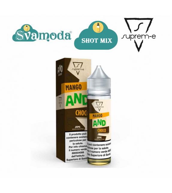SUPREM-E AND FLAVORS MANGO AND CHOCO SHOT MIX 20ML