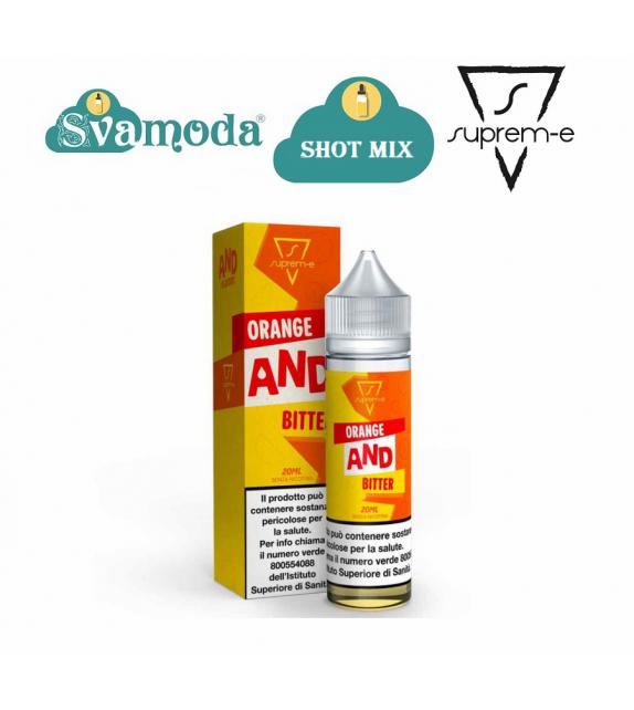 SUPREM-E AND FLAVORS ORANGE AND BITTER SHOT MIX 20ML