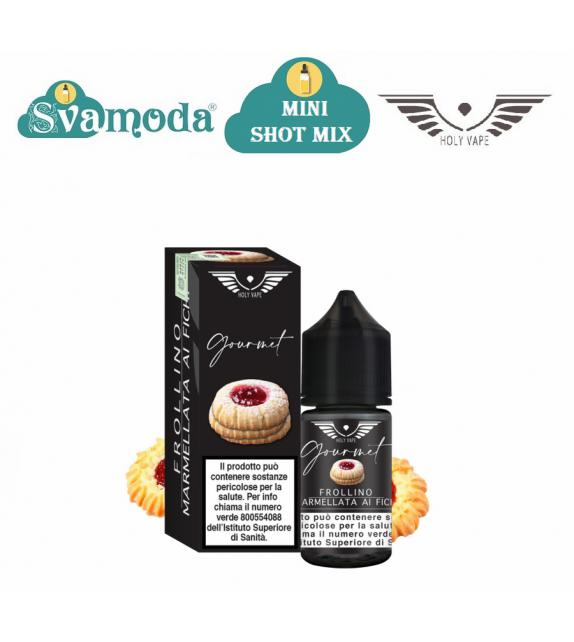 HOLY VAPE GOURMET FROLLINO CON MARMELLATA AI FICHI MINI SHOT MIX 10ML +20