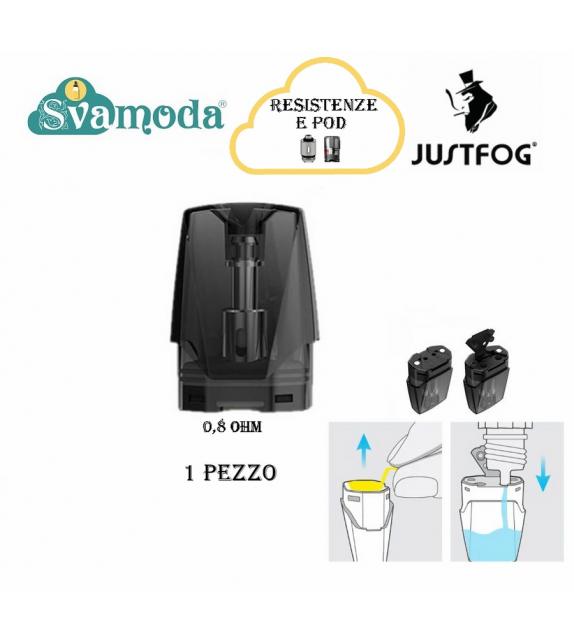 JUSTFOG MINIFITS 0,8 OHM POD SINGOLA