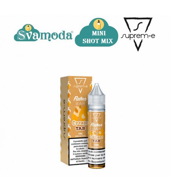 SUPREM-E FLAVOUR BAR CREAM TAB MINI SHOT MIX 10ML