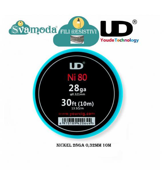 UD YOUDE TECHNOLOGY FILO RESISTIVO NICHEL 28GA 0,32MM