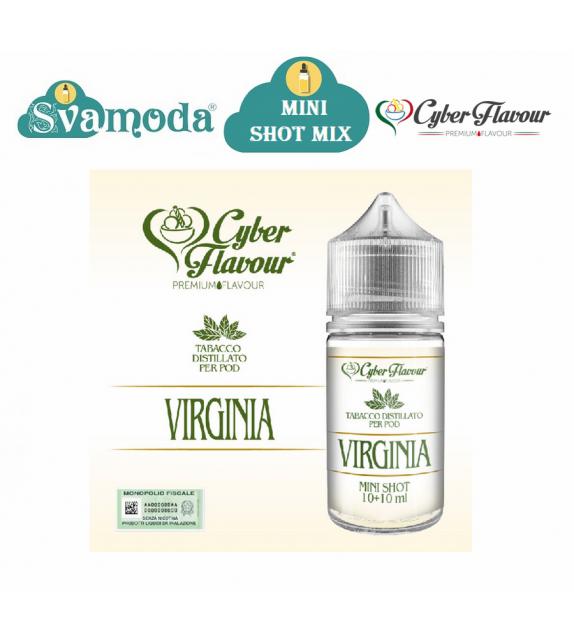CYBER FLAVOUR VIRGINIA DISTILLATO MINI SHOT MIX 10ML