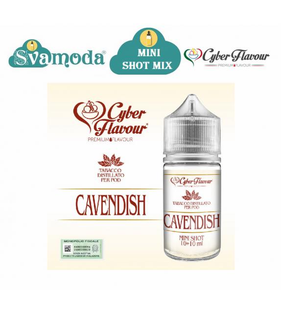 CYBER FLAVOUR CAVENDISH DISTILLATO MINI SHOT MIX 10ML