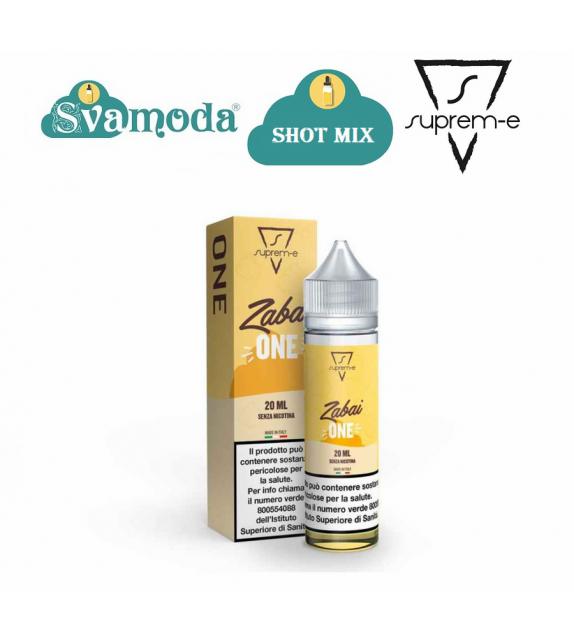 SUPREM-E ONE ZABAIONE SHOT MIX 20ML