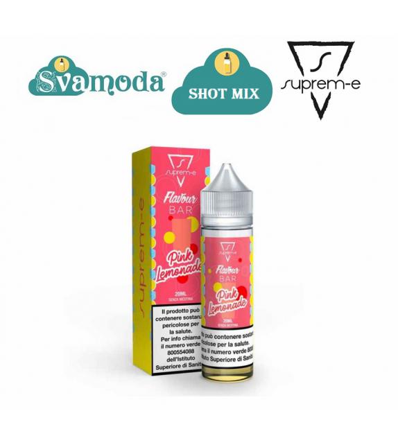 SUPREM-E FLAVOUR BAR PINK LEMONADE SHOT MIX 20ML