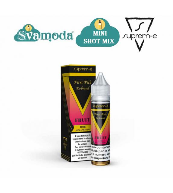 SUPREM-E FIRST PICK RE-BRAND FRUIT MINI SHOT MIX 10ML