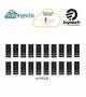 JOYETECH EROLL SLIM FILTRI NEW IN COTONE (20Pz)
