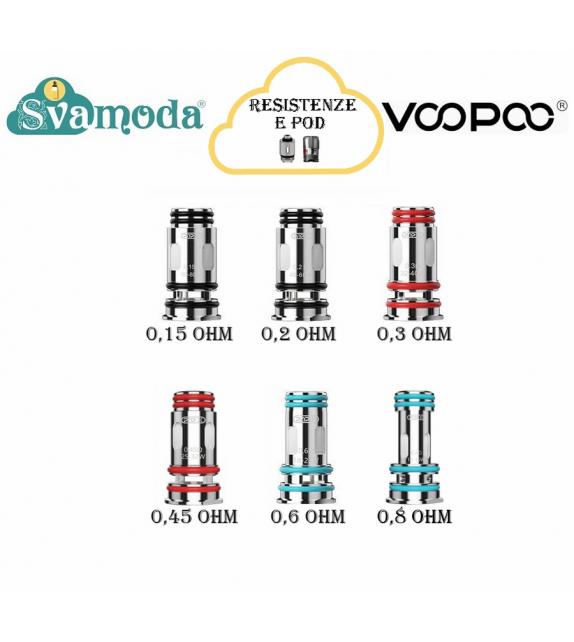 VOOPOO PNP X RESISTENZA
