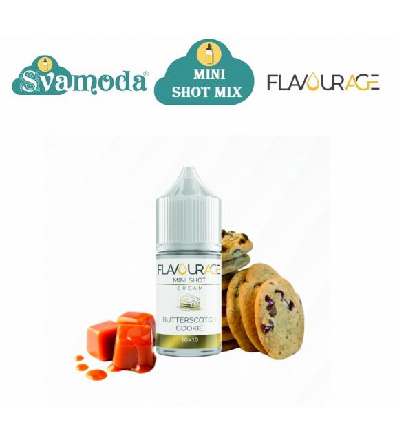 FLAVOURAGE BUTTERSCOTCH COOKIE MINI SHOT MIX 10ML